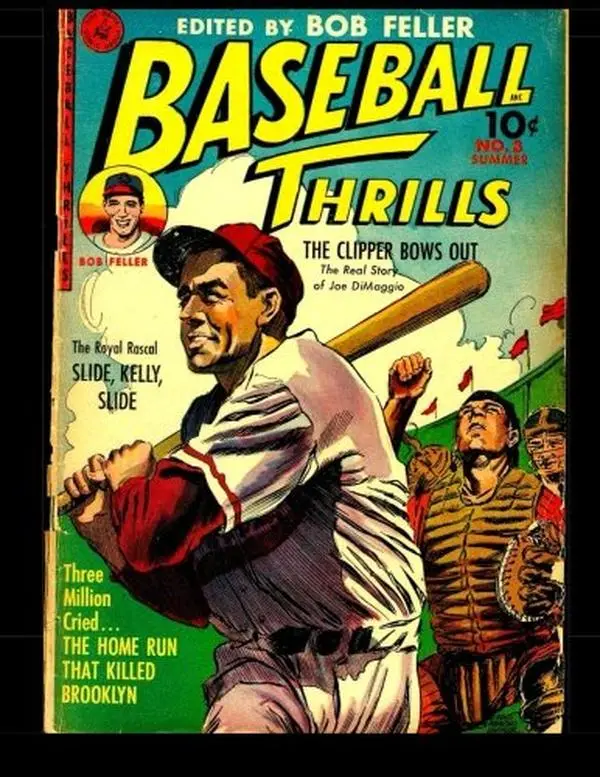 USED-Baseball Thrills #3: 1952 Sports Comic by Kari A Therrian (Paperback)