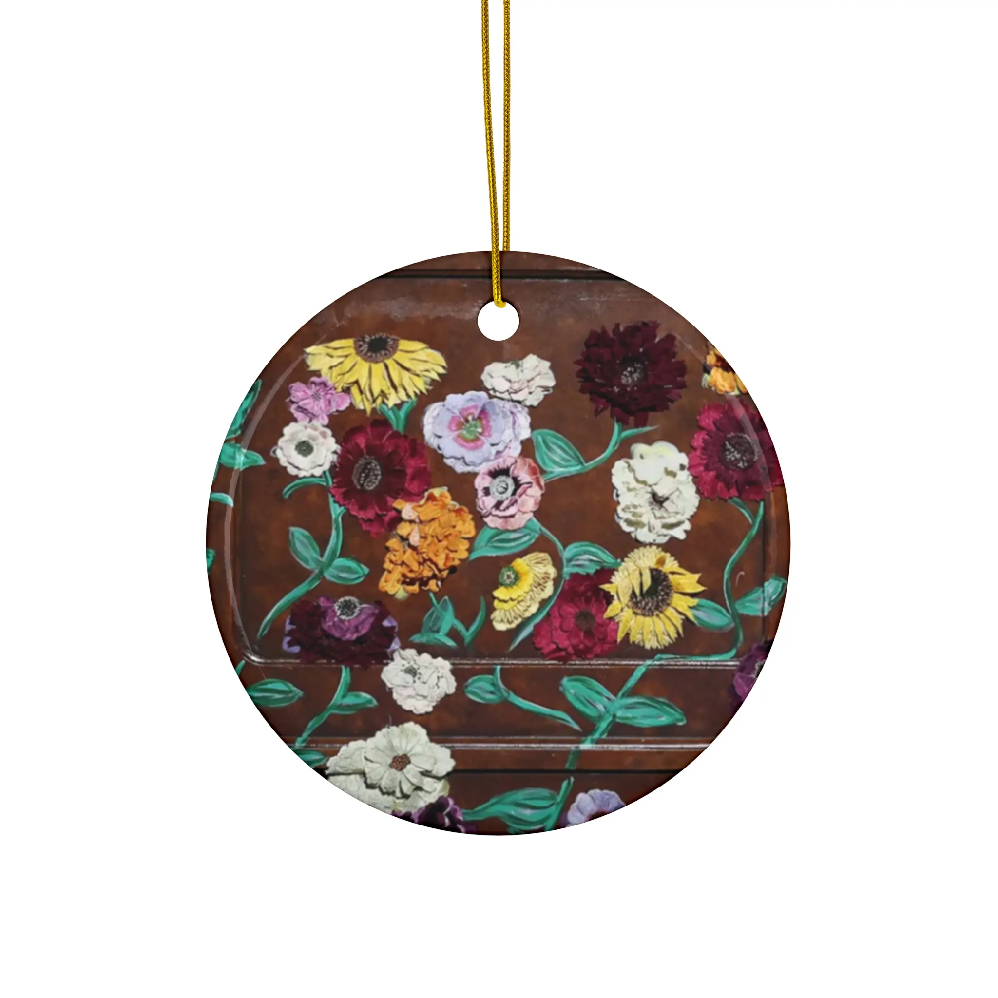 Surprise Piano Ceramic Ornament