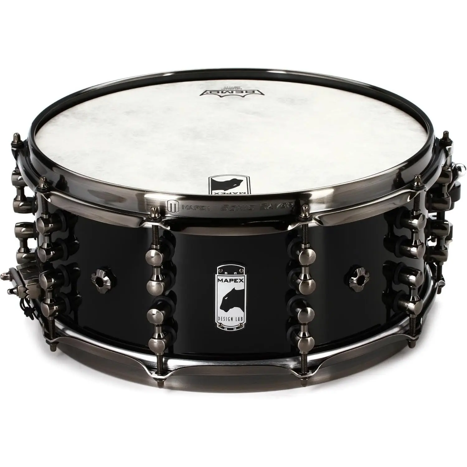 Mapex Black Panther Design Lab Maximus Snare Drum - 6 x 14 inch - Piano Black (BPDLMH4600LPB)