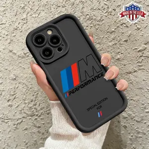 Cool Racing Stripe Performance Design Case for iPhone 17 16 15 14 Pro Max 13 12 11 XR XS Plus Air Slim Shockproof Anti Drop Protective Lightweight TPU Cover