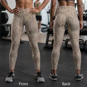 Womens Camouflage Printed Leggings All-Terrain Pants | Realtree Legacy, Women's Leggings, Yoga, Gym, Capris, Plus Size, Gift for Her