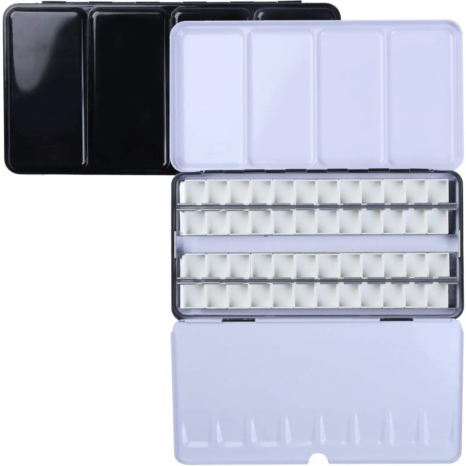 Tin with half pans (48)