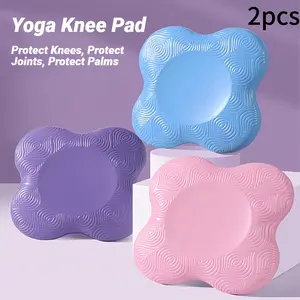 Tpe Thick Yoga Knee Elbow Pad, Non-Slip Foldable Portable Kneeling Mat, Home Plank Ab Wheel Balance Pad, Sports Fitness Support Pad