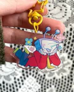Tenna Deltarune Acrylic Keychain