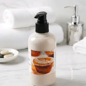 Pumpkin Souffle Whipped Shea Butter Moisturizer. Handmade Shea Butter Body Frosting. All Natural Hand and Body Lotion 8 oz body lotion Hydrating Moisturizing Blend Lightweight