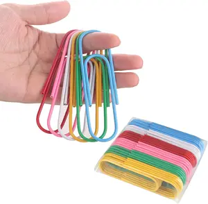 Jumbo Paper Clips 4 Inch Paper Clips Large 30-Pack Paperclips Paperwork Ideal Home School and Office Use Colored Binder Clip