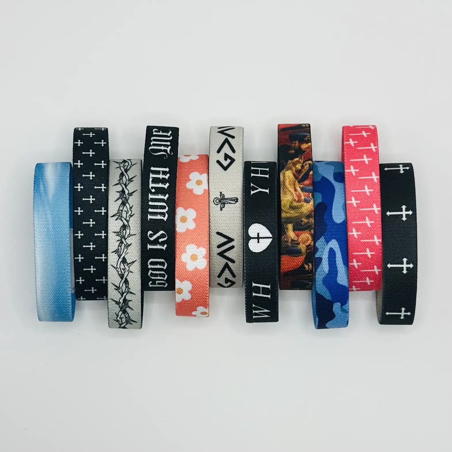 Daily Bible Verse Bracelet Daily Sheepy Bible Verse Christian Bracelet -Jesus is King