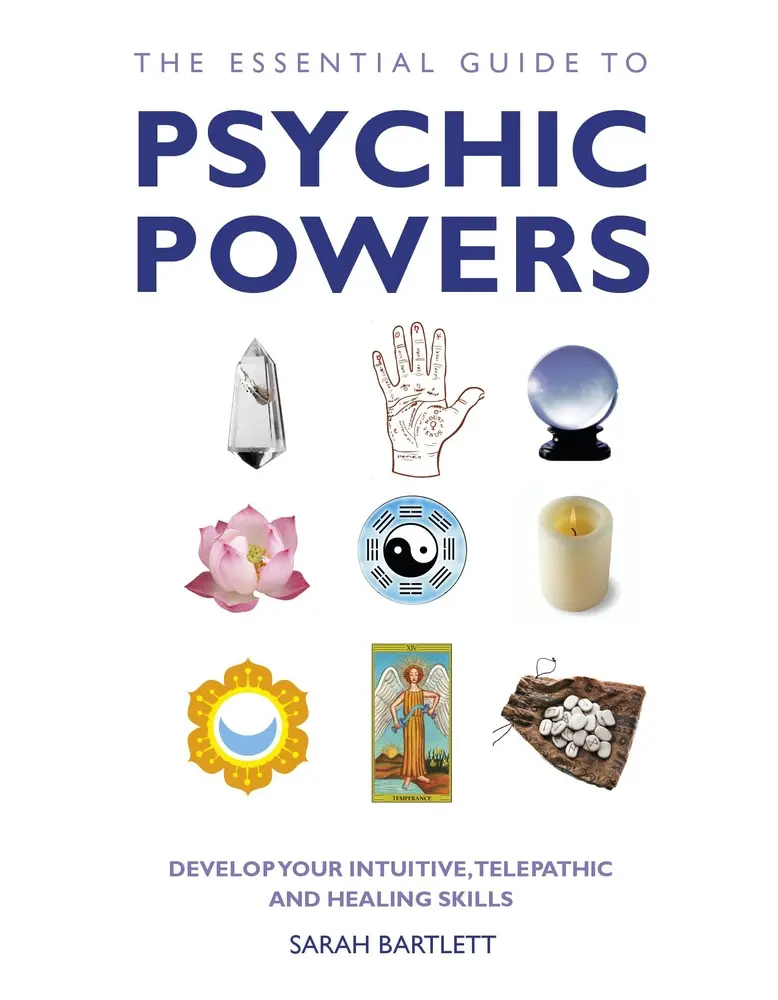USED Book - The Essential Guide to Psychic Powers: Develop Your Intuitive, Telepathic and Healing Skills by Bartlett, Sarah (Paperback) - english
