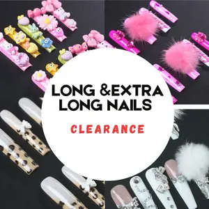 Handmade Long & Extra Long Nails Clearance - Limited Stock Available