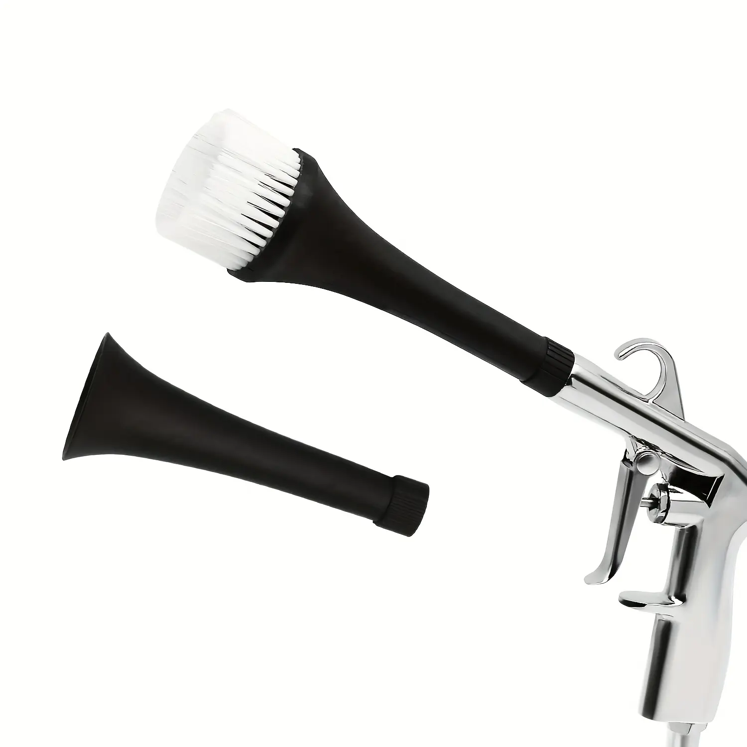 High Pressure Heavy Duty Car Cleaning Gun Tool, 80-130 Psi Air Sprayer, Includes 2 Nozzles, Ideal for Car Interior, Carpet, Seat, Dashboard Dusting and Drying