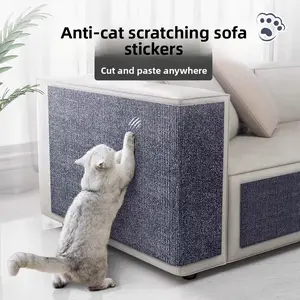 Anti-Scratch Cat Couch Protector Self-Adhesive Furniture Pad for Sofa & Fabric Furniture