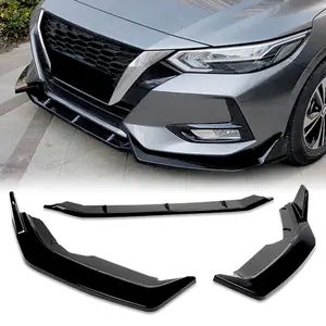 Sport-Style Front Bumper Lip Body Kit Spoiler Compatible with 2020 - 2023 Nissan Sentra Sedan/4DR Only Bumper
