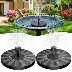 Solar Fountain, Floating Solar Powered Water Fountain Pump for Bird Bath, Garden, Pond, Pool, Outdoor