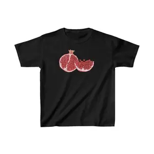 Pomegranate Graphic Baby Tee, Fruit Design Fitted Shirt, Girl Summer 90s, Women 2000s Tops, Y2k Style, Clothes, Emo Girls Baby Tees, Punk Streetwear