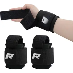 Lifting Wraps, Wrist Straps for Weightlifting, Wrist Support for Working Out, Bodybuilding, MMA, Powerlifting, Strength , Men & Women