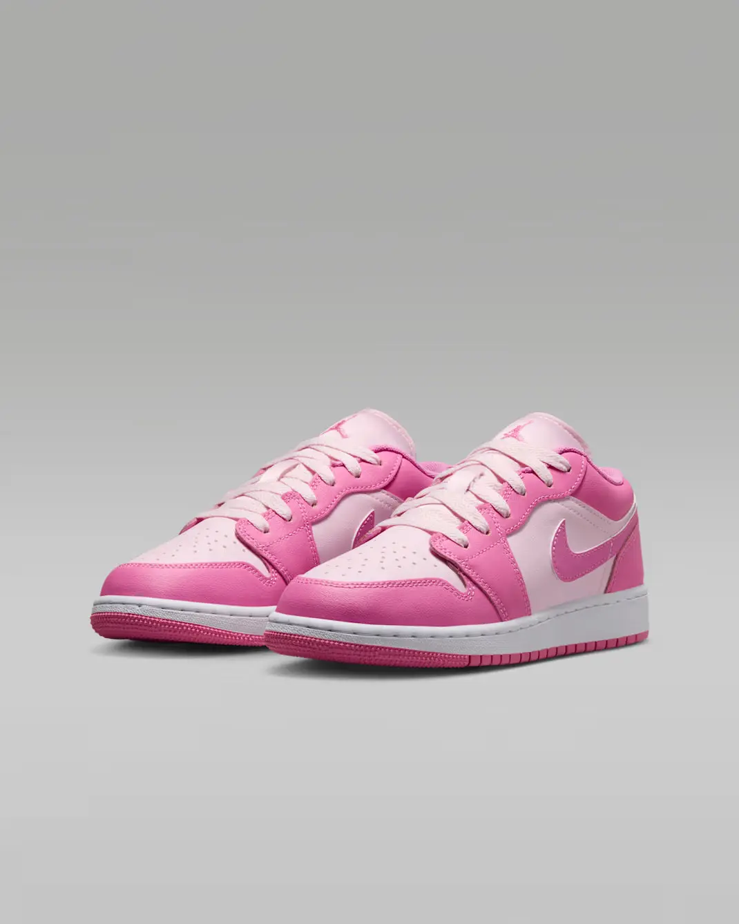 GS/Women's Air Jordan 1 Low "China Rose" Pink 553560-609 Fashion Athletic Sneaker Summer Shoes New