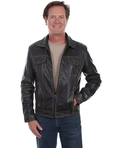 Scully Men's Leatherwear Men'S Vintage Leather Jacket - 1032-229