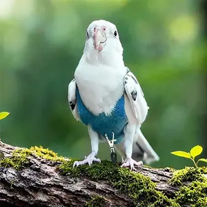 【SummerVibes】Bird Flight Harness Vest, Parrot Flying Kit with Leash, Suitable for Small Parrots, Outdoor Training Gear, Bite-Proof Design