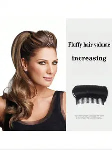 Height Increase Hairpiece Set, Invisible Root Lift & Volume Enhancer, Perfect for Weddings, Elegant Styles, Halloween, Christmas Decorations, Hair Clip Set