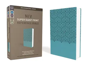NIV, Super Giant Print Reference Bible, Red Letter Edition, Comfort Print