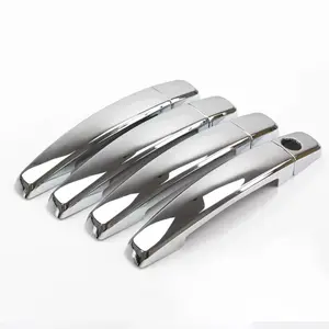 For OPEL Vectra C Signum Insignia Astra, Chrome Car Door Handle Cover Trim Sticker Car Accessories Styling