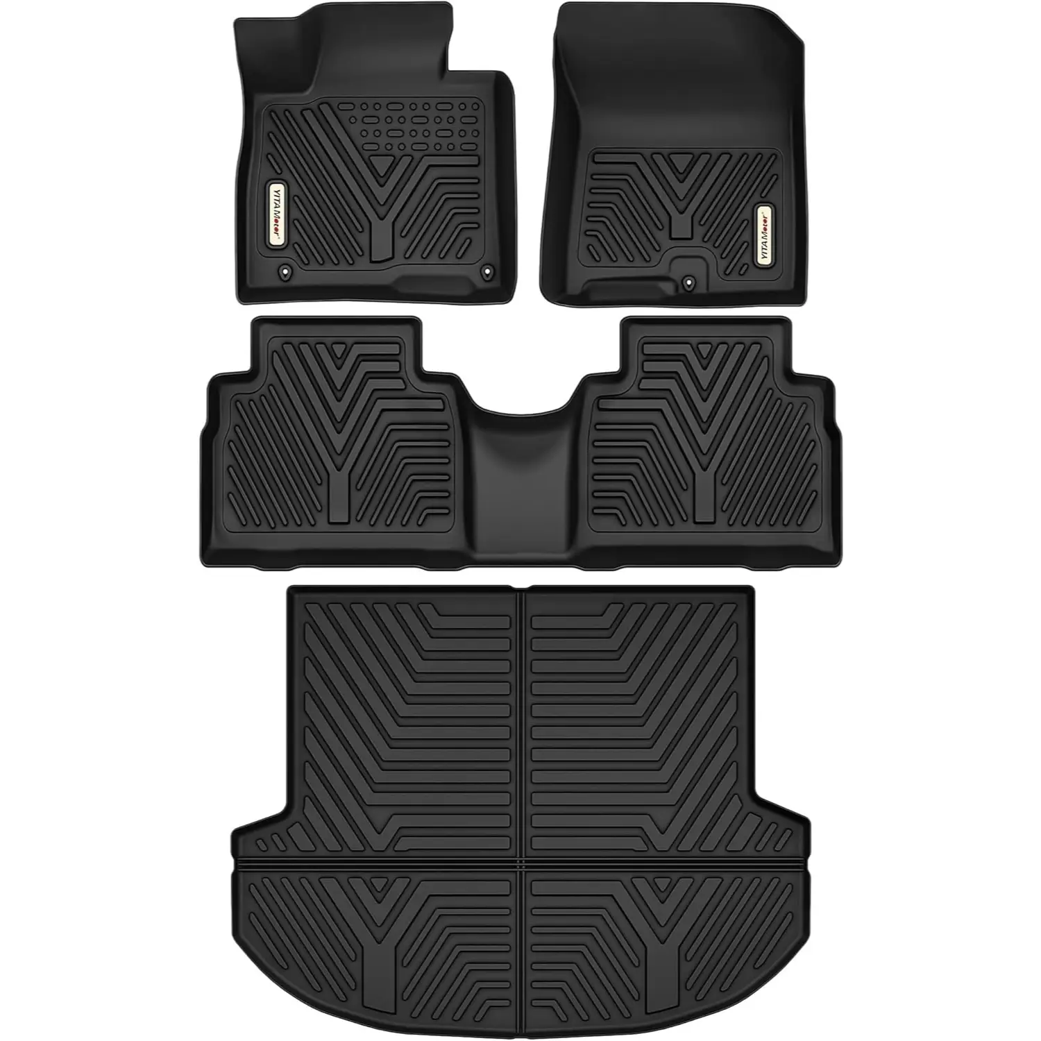 TPE Floor Mats fits 2017-2024 Mazda CX-5, All Weather, Waterproof