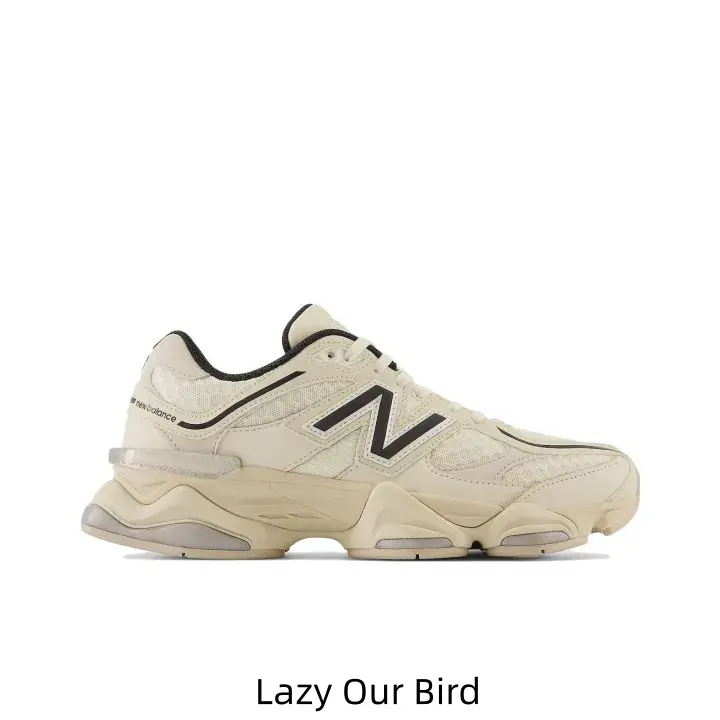 Lace-up Fresh Neutral Urban Collectible Sneakers Solid Off-white Cream Suede Mesh Vamp Black Embossed Side Graphic Sculpted Full Cream Chunky Sole For Sneaker Display And All-cream Neutral Private Shoe Collection
