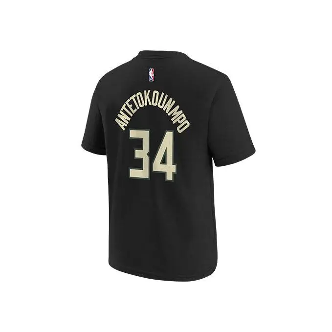 Youth Jordan Statement Edition Giannis Antetokounmpo Milwaukee Bucks T-Shirt