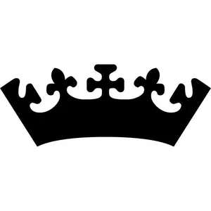 Prince Crown Stencil