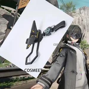 Anime Arknights: Endfield Endmin Yvonne Cosplay Cartoon Light Armband Brassard Model Waist Decoration Accessories Props Gift