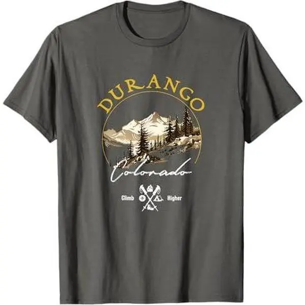 Durango Colorado Retro Vintage Apparel - Souvenir T-Shirt