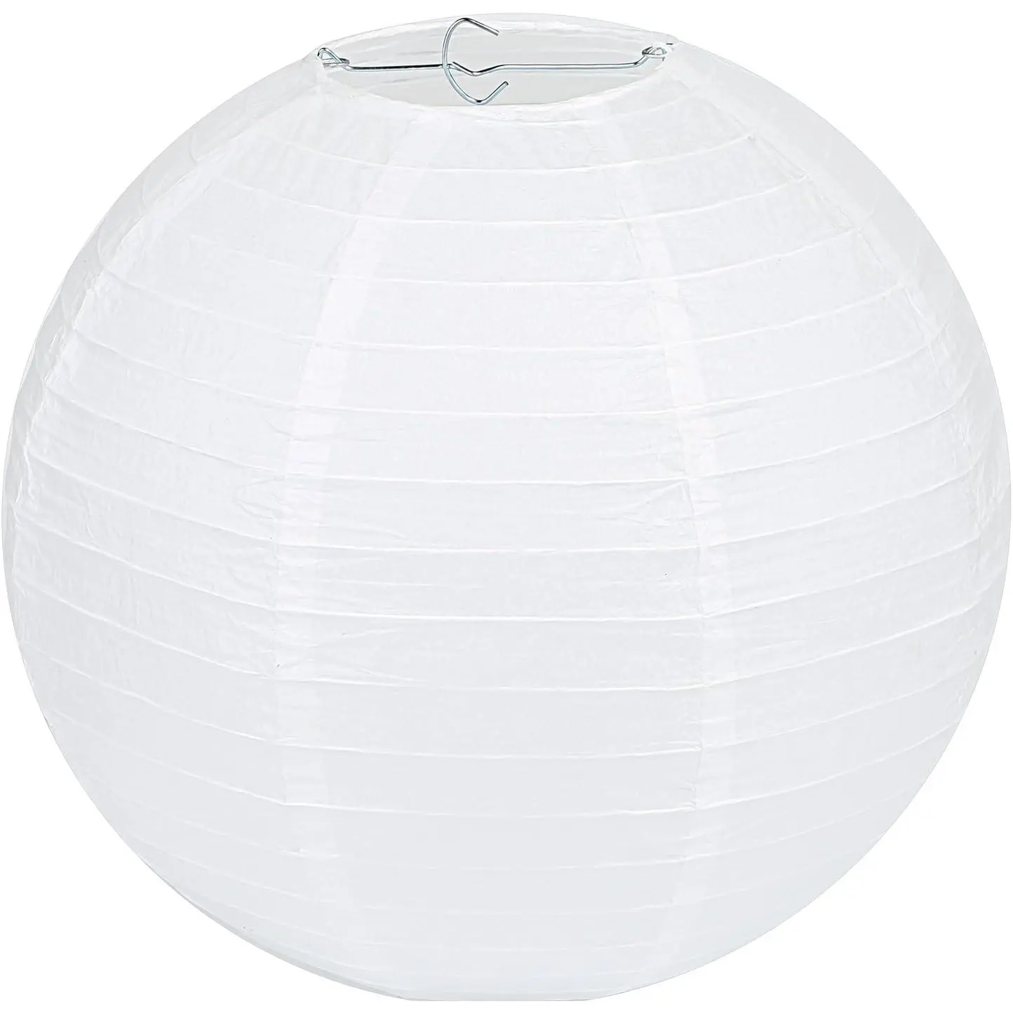 12 Inch White Round Paper Lanterns (10 Pack)