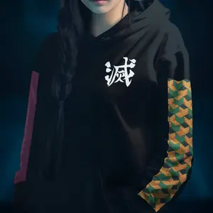 Giyu Tomioka Inspired HOODIE, SWEATSHIRT, TSHIRT, Demon Salyer Fan Gift, Anime Streetwear, Menswear, Womenswear