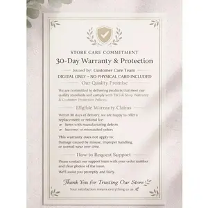 Warranty Registration for Wash T-Shirt & Hoodie (Digital Only – No Physical Card Included)