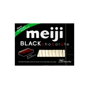 MEIJI Dark Chocolate 26 Blocks - Perfect Snack for Nata Lovers