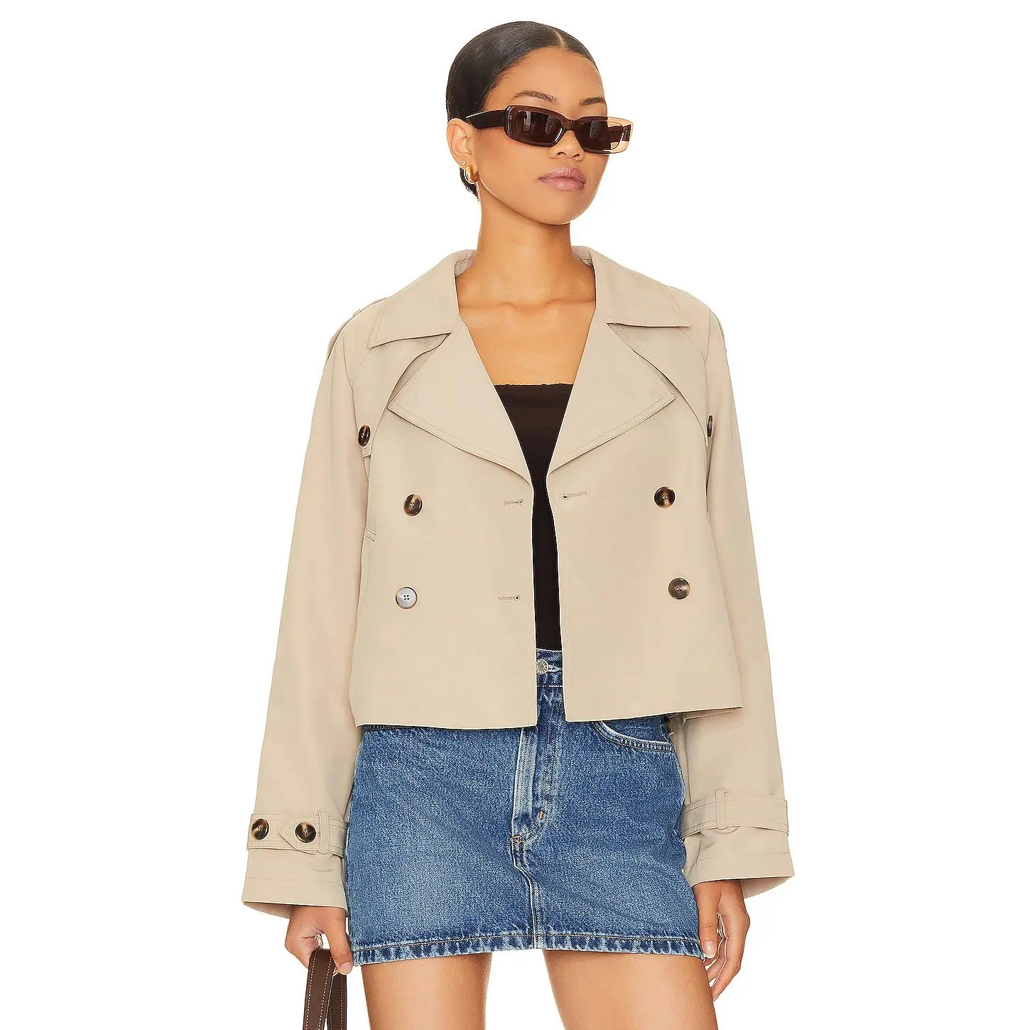 Steve Madden Sirus Jacket in Khaki