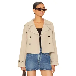 Steve Madden Sirus Jacket in Khaki