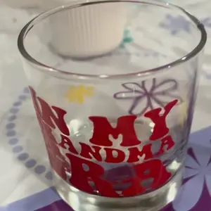 Custom drink glass