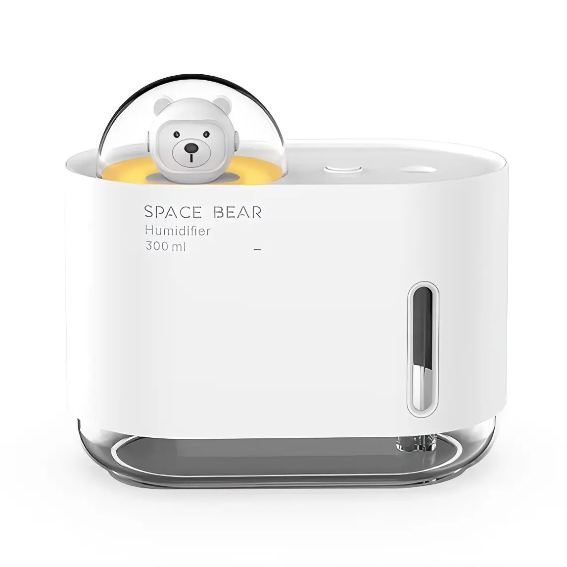 Mini Cute Desk Humidifier for Home & Office Compact Quiet Space Bear Humidifier 300 ml