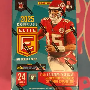2025 PANINI DONRUSS ELITE FOOTBALL BLASTER BOX! PERCY