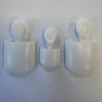 Short Sharp Square Pure Color Toe MILKY WHITE