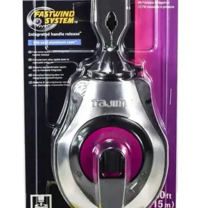 CR503S tajima Tools Chalk Line 100" Fastwind System Integrated Handle Release Tool with Aluminum Case