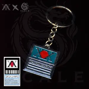 Hunter License Card Keychain - Unisex Simple Design Inspired by Hunter's License Card Necklace