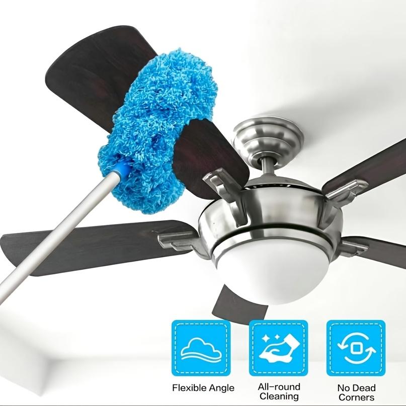 Multifunctional Microfiber Cleaning Set Retractable, Dustproof, Reusable, Machine Washable Cleaning Brush, Easy to Clean Car Wash Brush, Suitable for Home, Kitchen, Living Room, Bedroom, Outdoor, Glass, Floor Cleaning, No Batteries Required