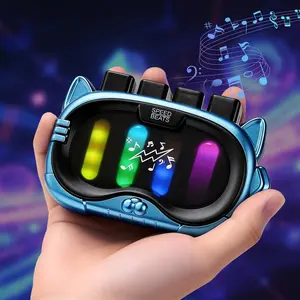 Rhythm Master Music Toy, Multi-Instrument Mode, Sound Light Interactive Educational Toy, Parent-Child Interaction Gift, Handheld, Suitable for 3+