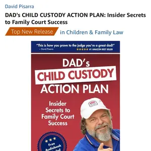 DAD's CHILD CUSTODY ACTION PLAN Book - SEO Word: Book