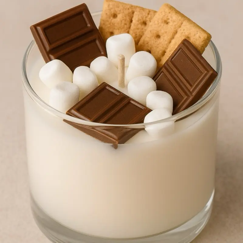 Konfidently Scented S’mores Candle & Candle Melts