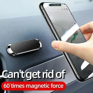 Magnetic Car Phone Holder Universal Paste Stand For IPhone Samsung Xiaomi Mount Dashboad