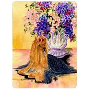 212 MAIN Yorkie Polyester Mouse Pad - 8x9.5 in Permanently Dyed Sure-Grip Computer Accessory, Multi-Functional Office Hot Pad & Trivet
