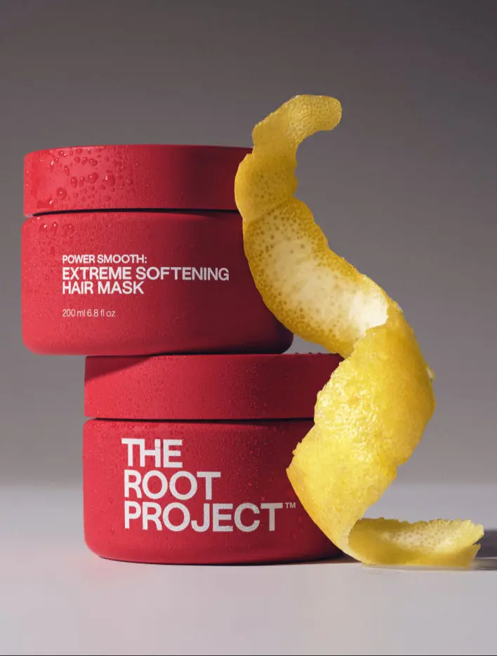 The Root Project Power Smooth Extreme Softening Hair Mask | Deep Conditioner for Dry Damaged Hair | Moisturizing Hair Mask for Repair, Elasticity & Cuticle Smoothing | Dermatologist Tested (200 ml)